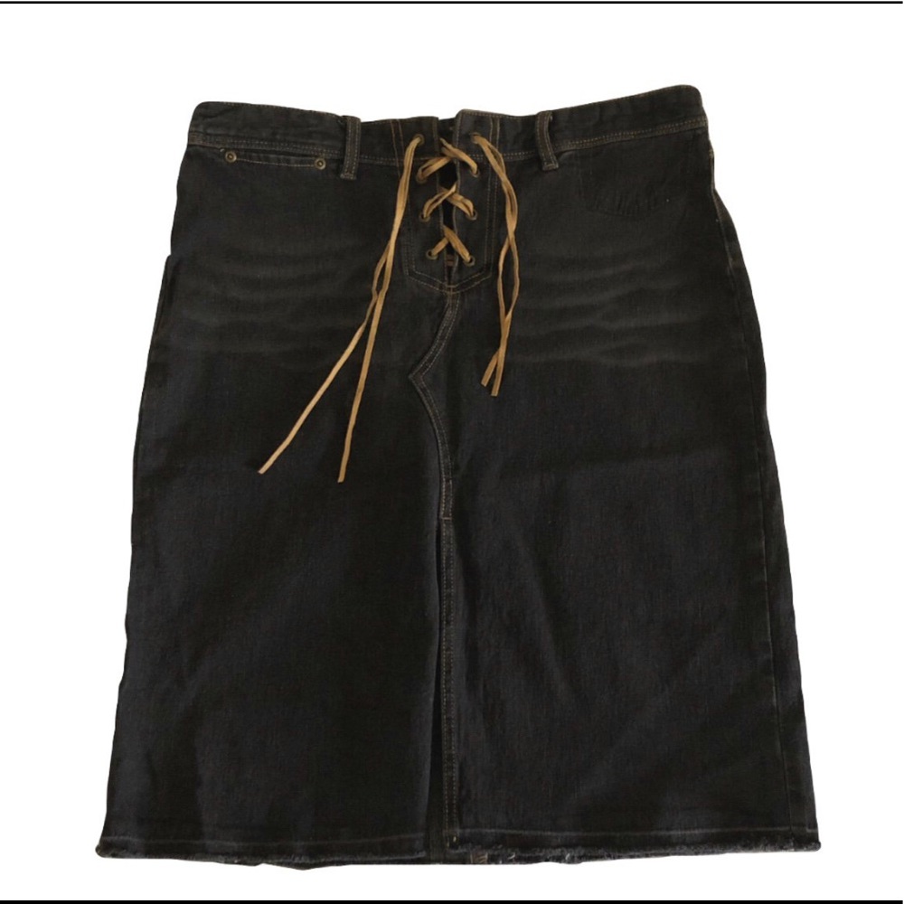 Lace Up Skirt